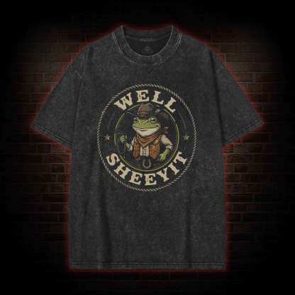 Well Sheeyit Washed T-shirt