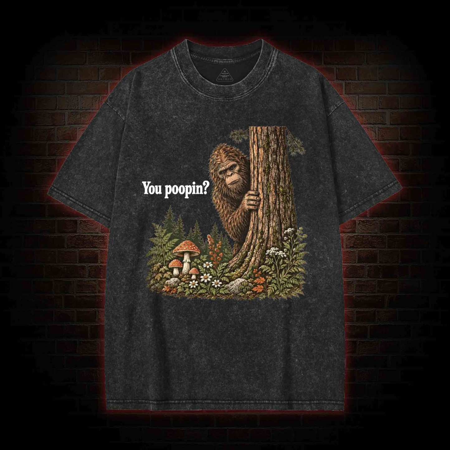 You Poopin Washed T-shirt
