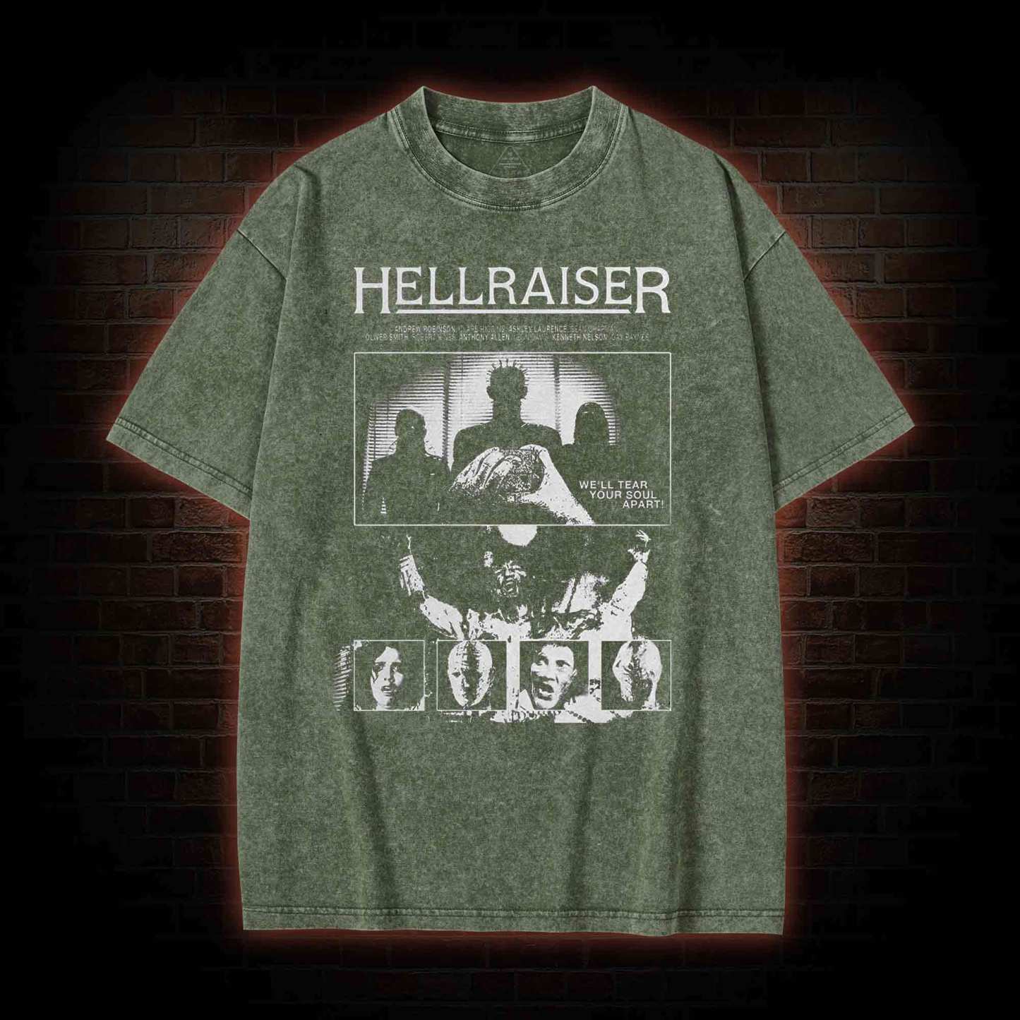 We'll Tear Your Soul Apart Washed T-shirt