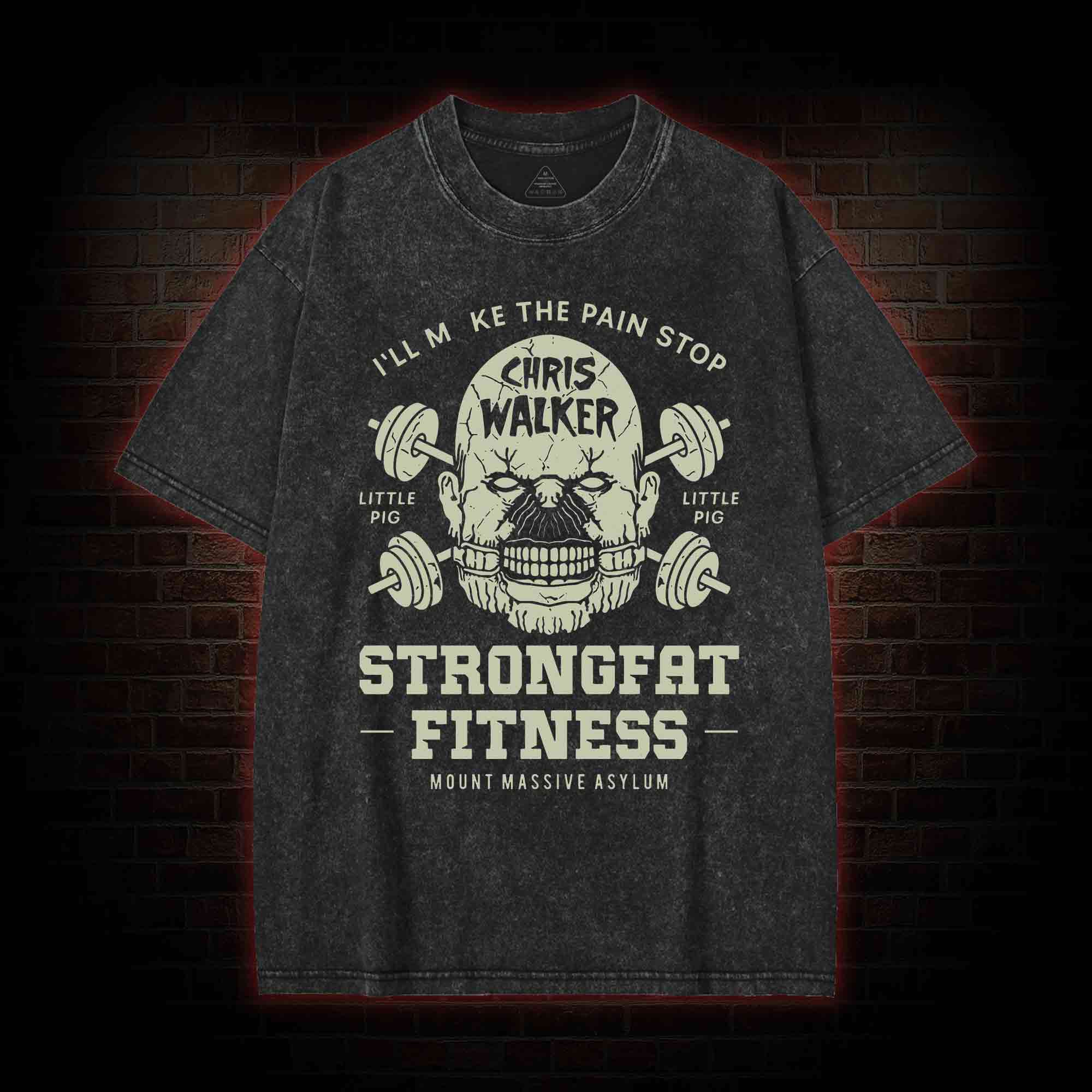 I'll Make the Pain Stop Washed T-shirt