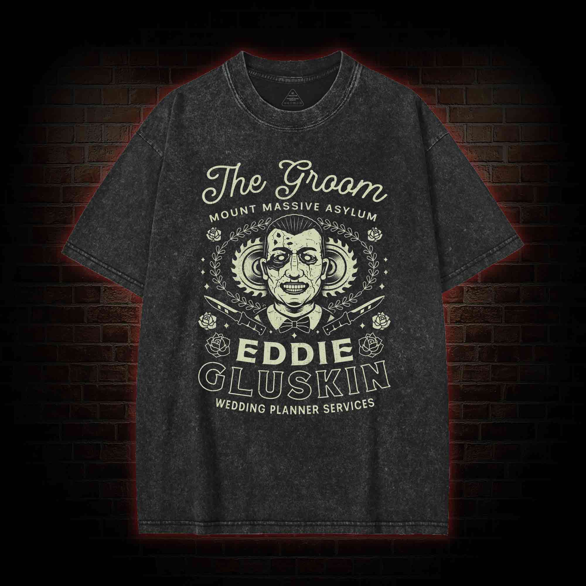 Wedding Planner Services Washed T-shirt