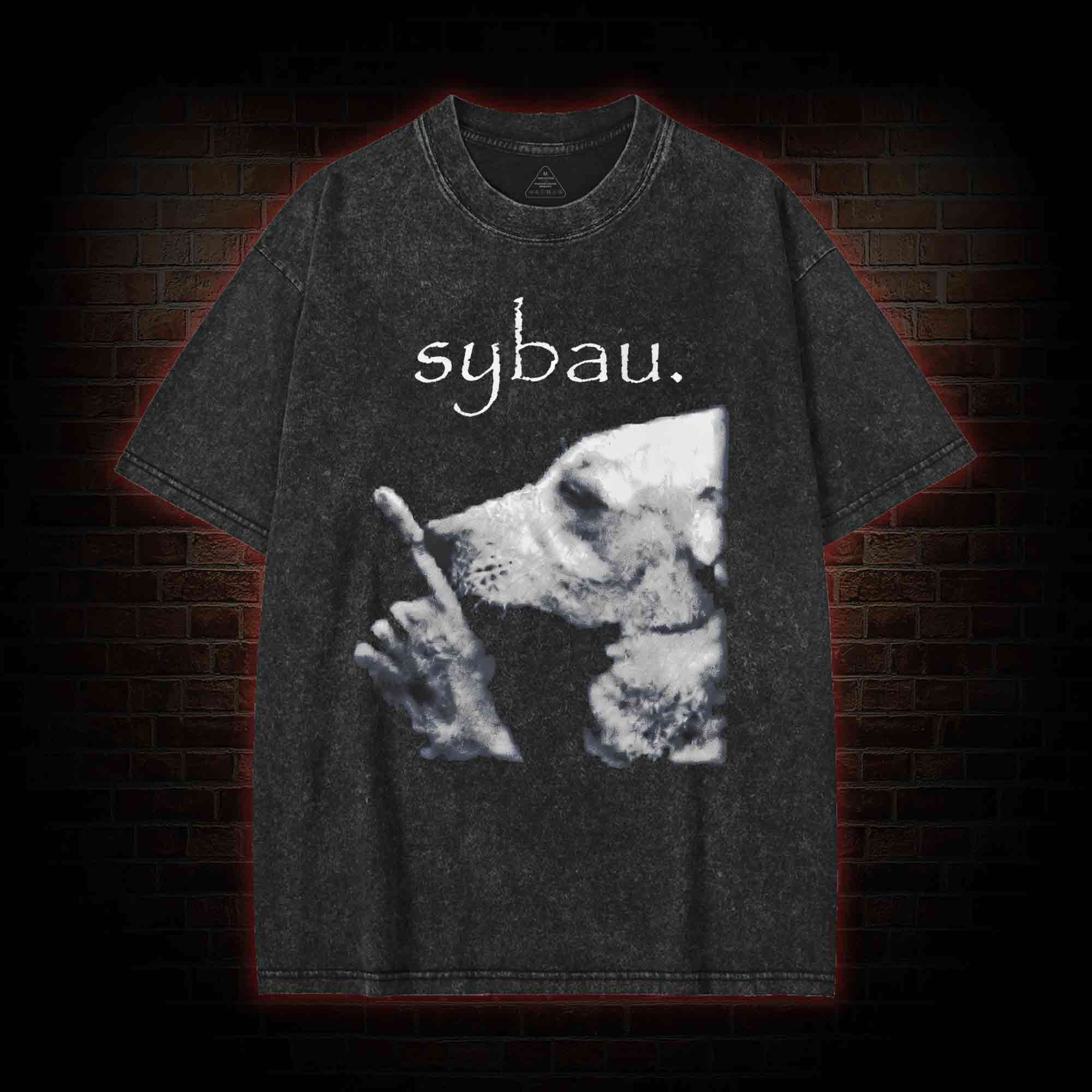 Sybau Dog Washed T-shirt