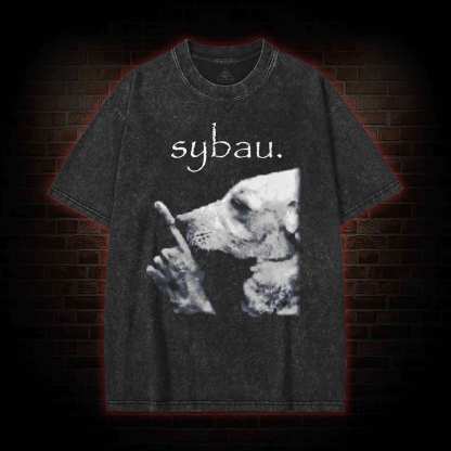 Sybau Dog Washed T-shirt