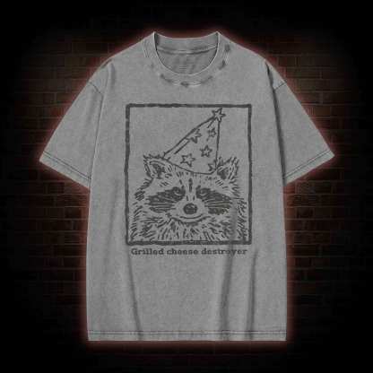 Grilled Cheese Destroyer Washed T-shirt