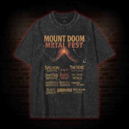 Mount Doom Washed T-shirt