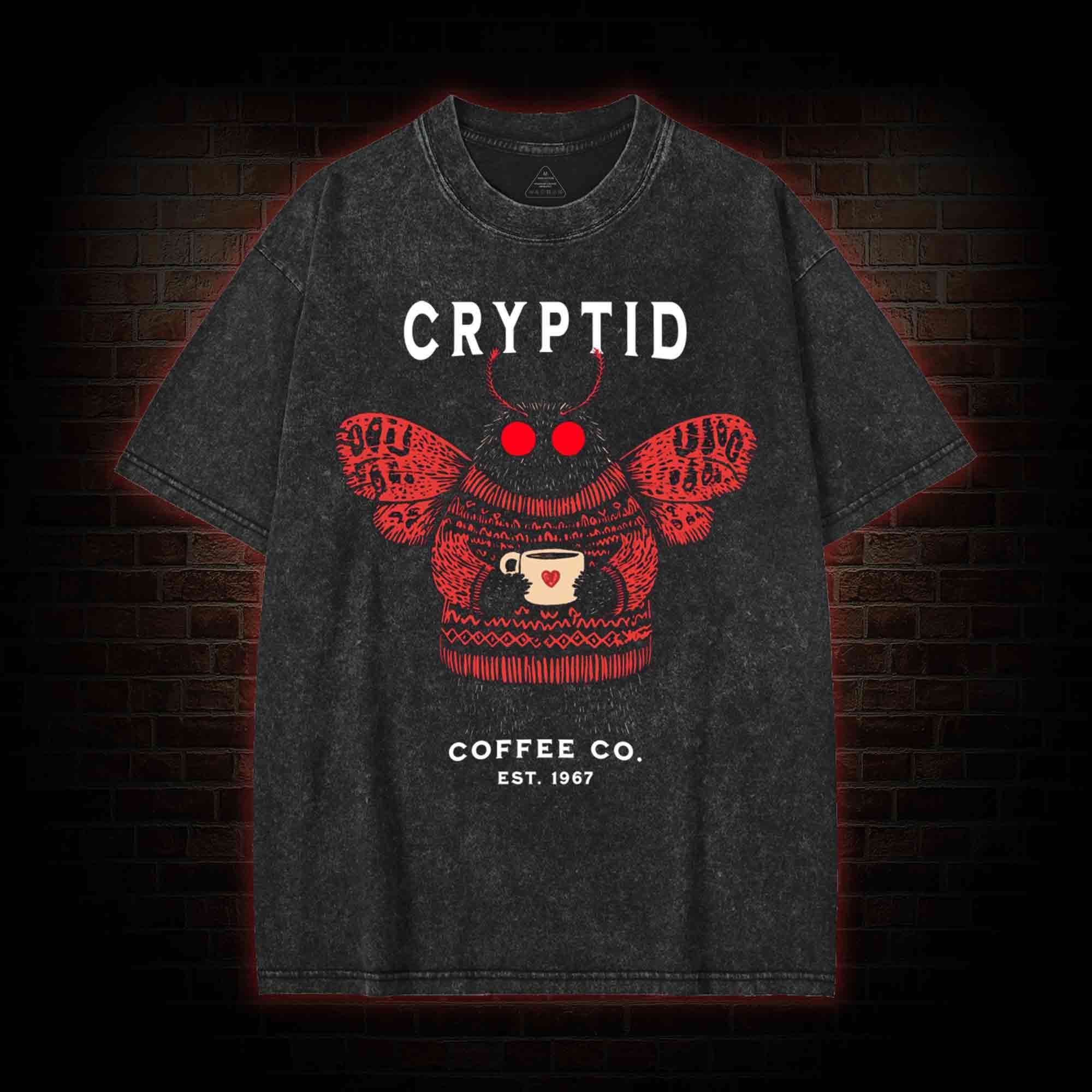 Cryptid Coffee Co Washed T-shirt