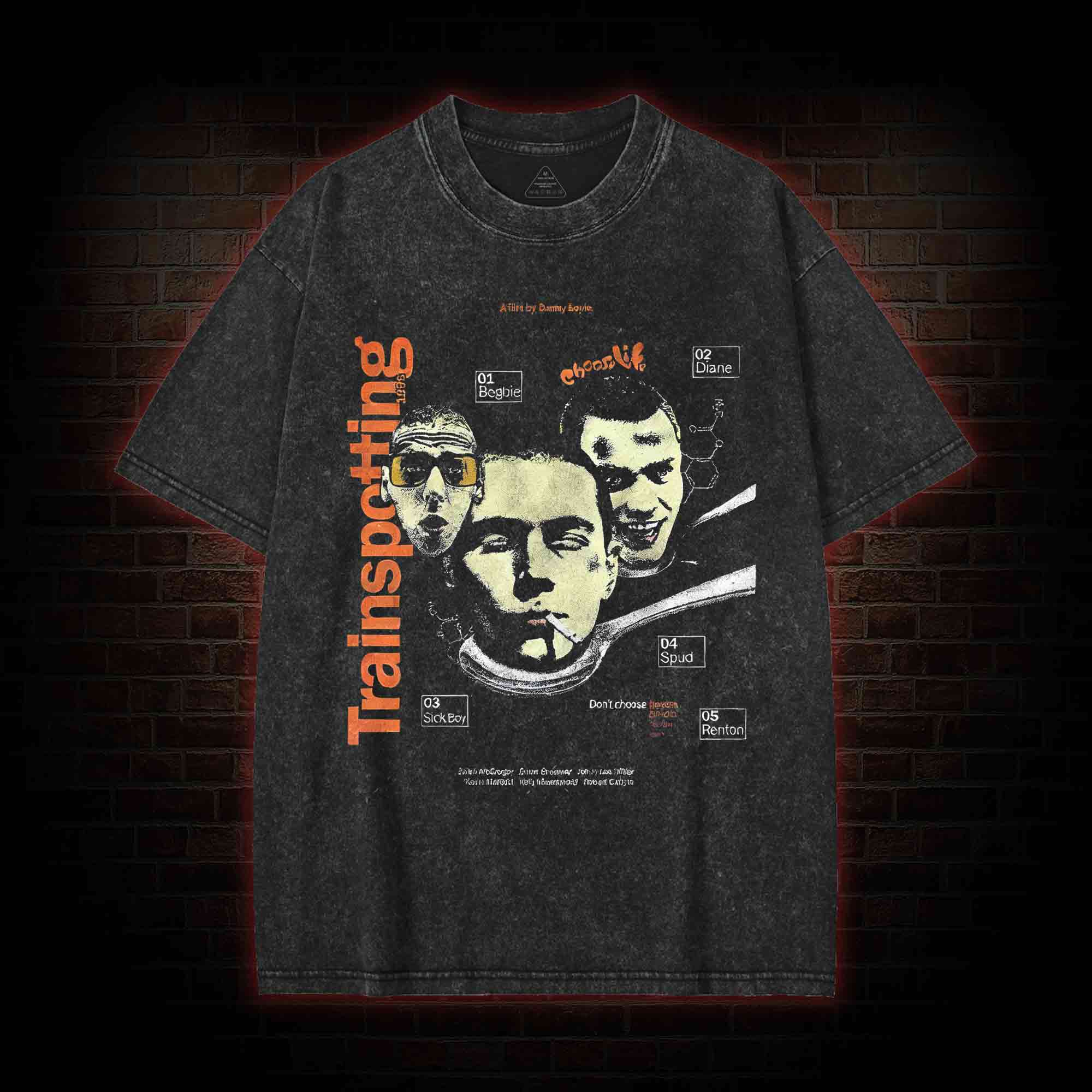 Choose Life Washed T-shirt