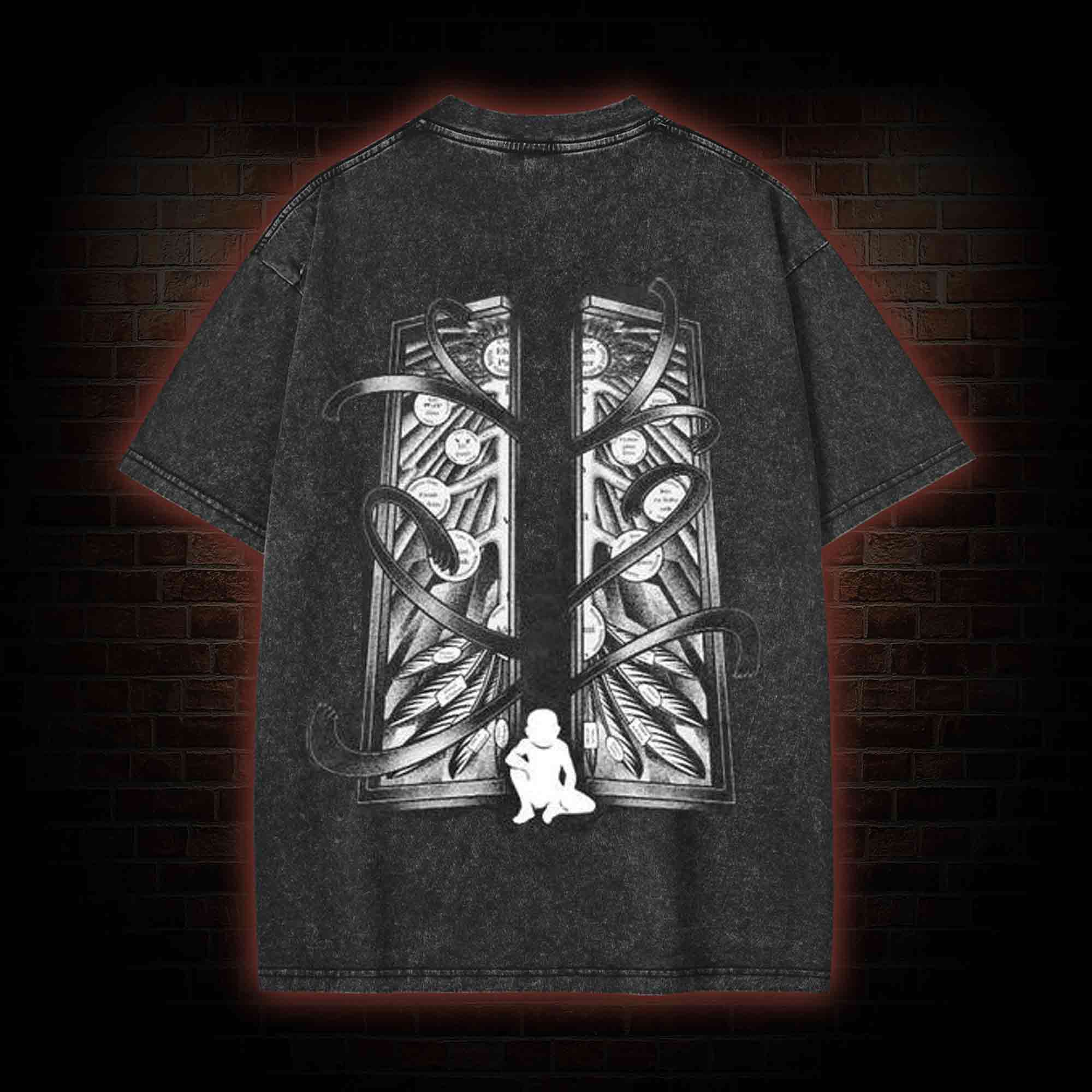 The Gate of Truth Washed T-shirt