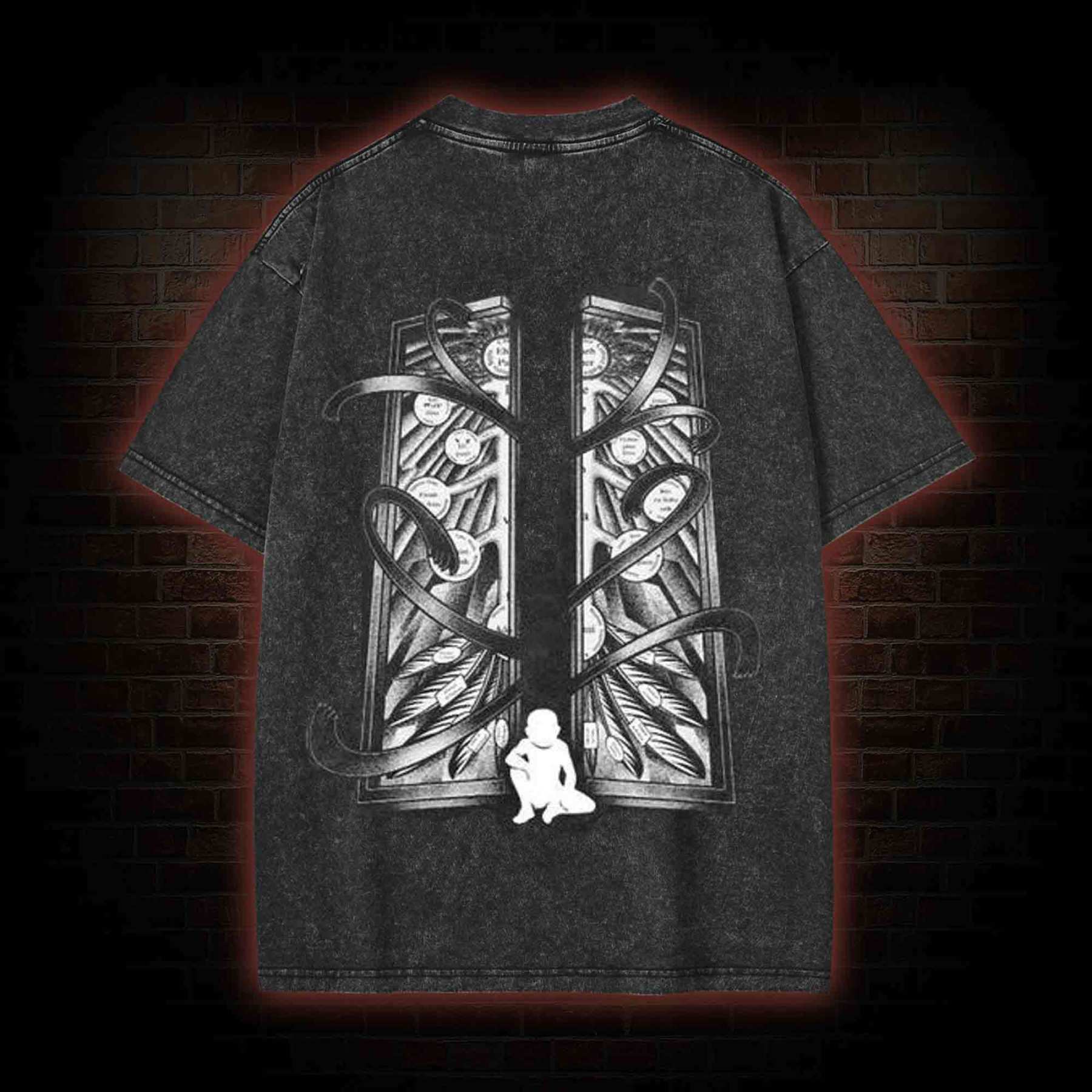 The Gate of Truth Washed T-shirt