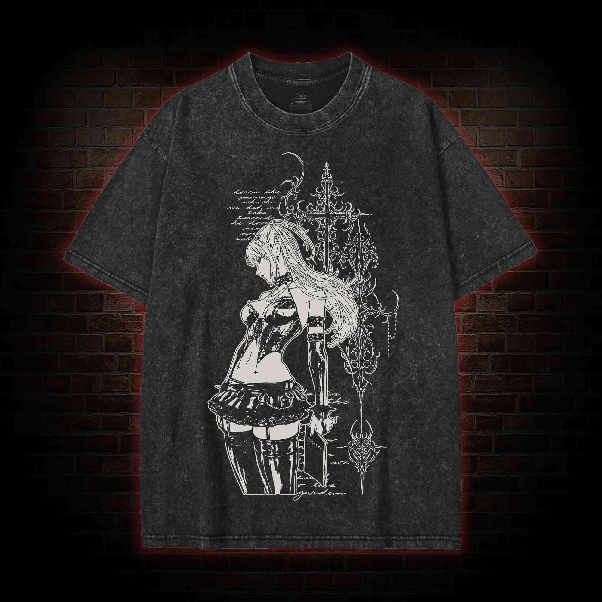 Aspire to Life Goals Washed T-shirt