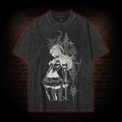 Aspire to Life Goals Washed T-shirt