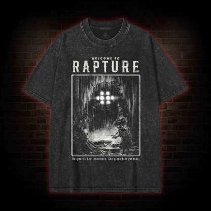 Welcome to Rapture Washed T-shirt