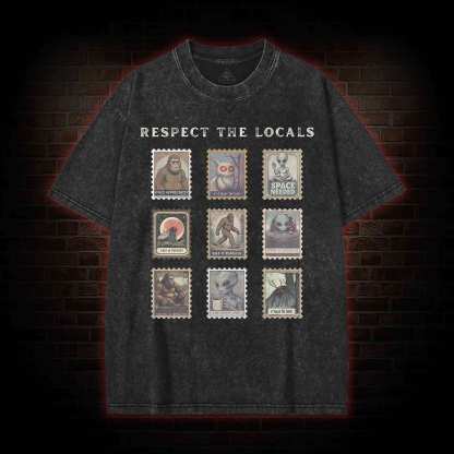 Respect the Locals Washed T-shirt