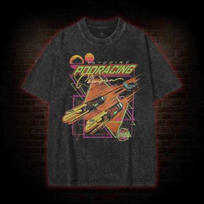 May the Force be with You Washed T-shirt