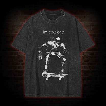 Im Cooked Washed T-shirt