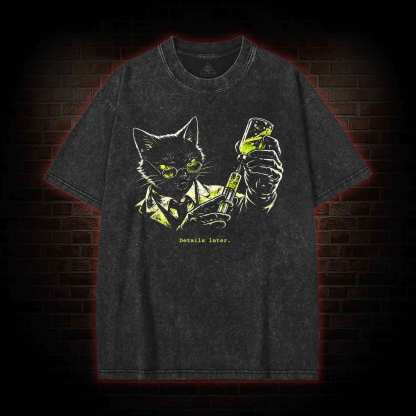Cats Dead Details T-shirt