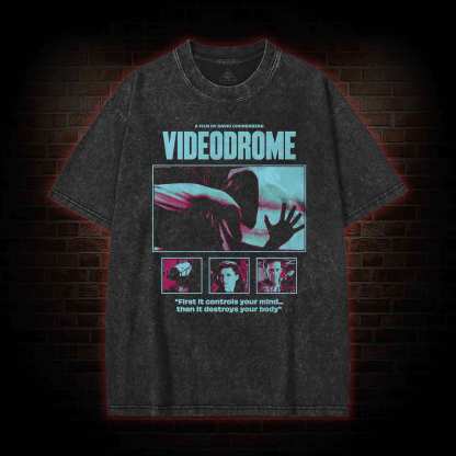 First It Controls Your Mind Washed T-shirt