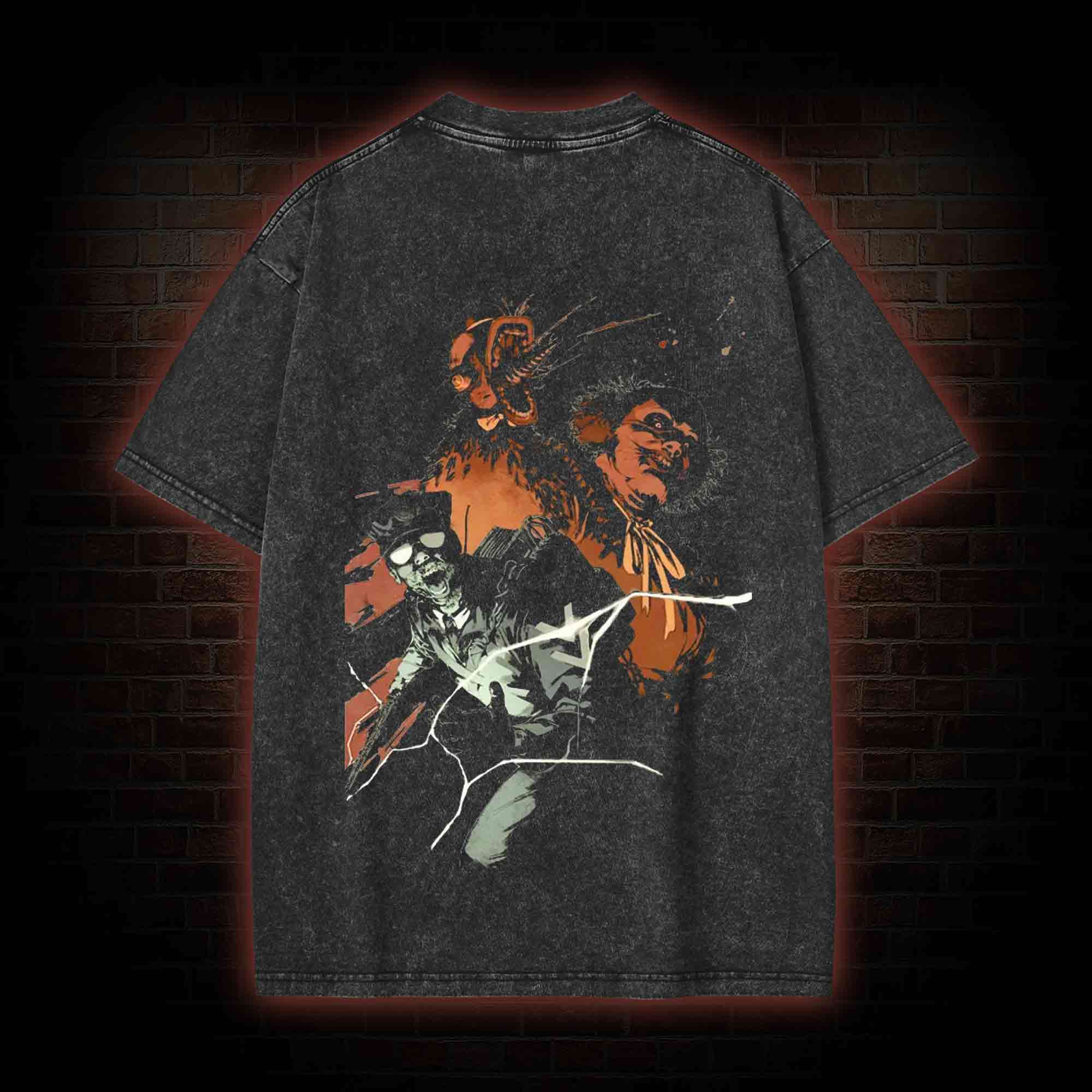 You Alone shall Escape to Tell Them Washed T-shirt