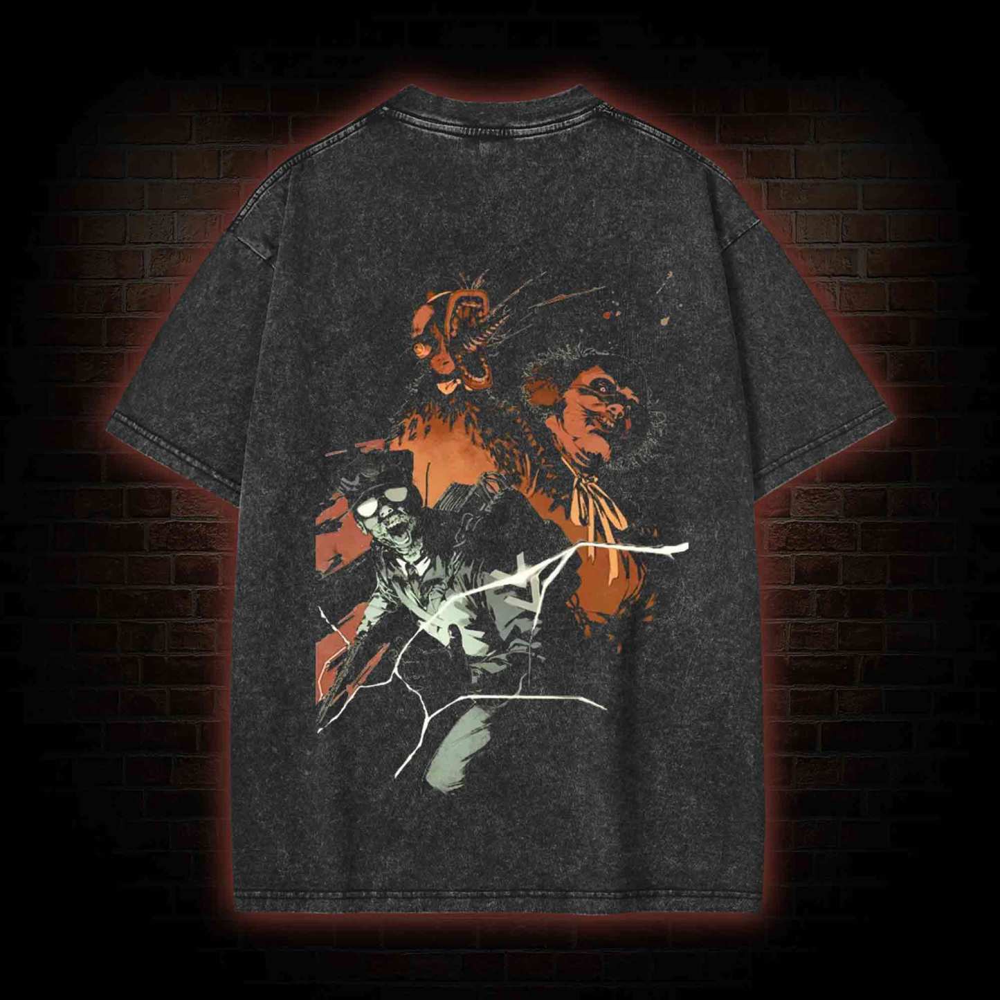 You Alone shall Escape to Tell Them Washed T-shirt