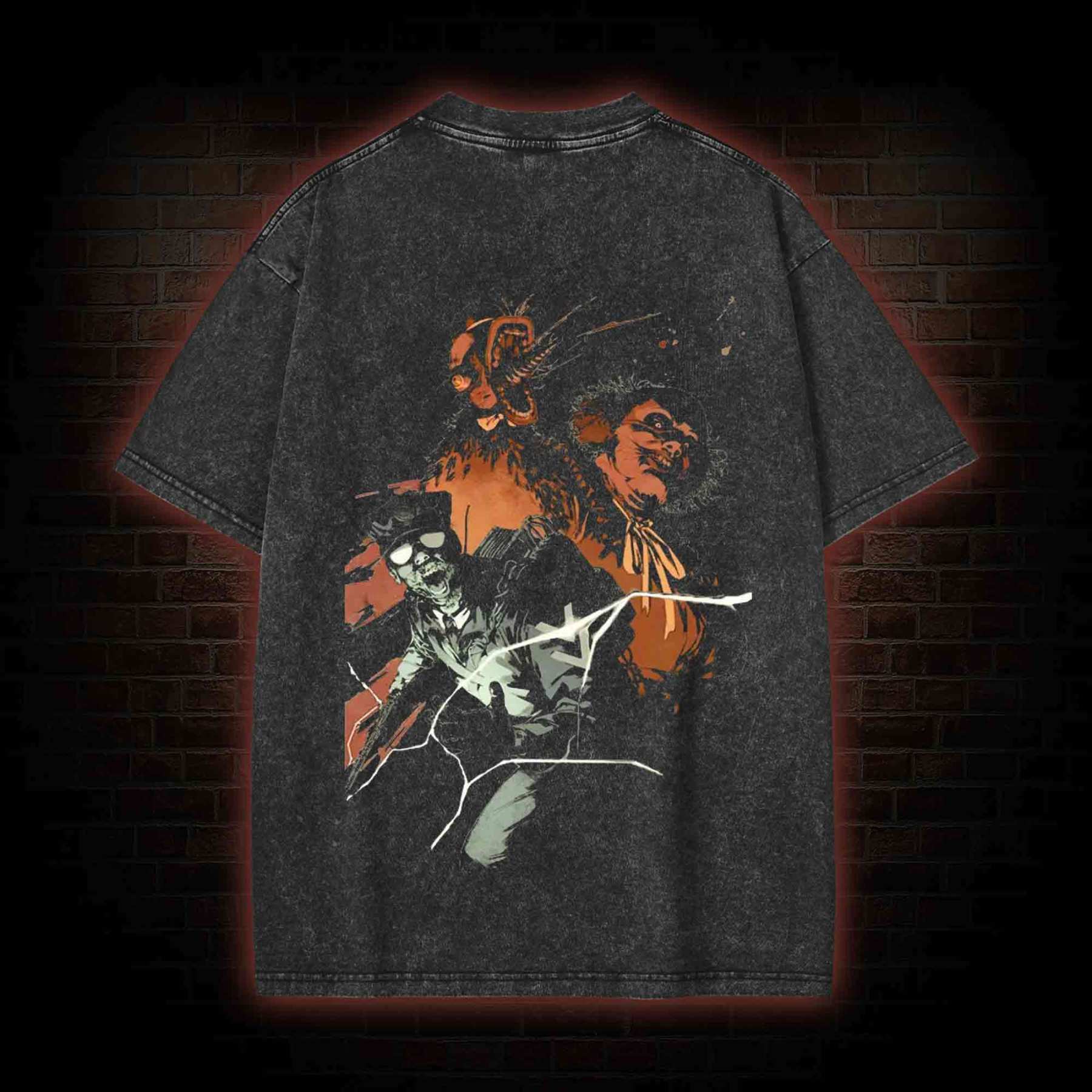 You Alone shall Escape to Tell Them Washed T-shirt