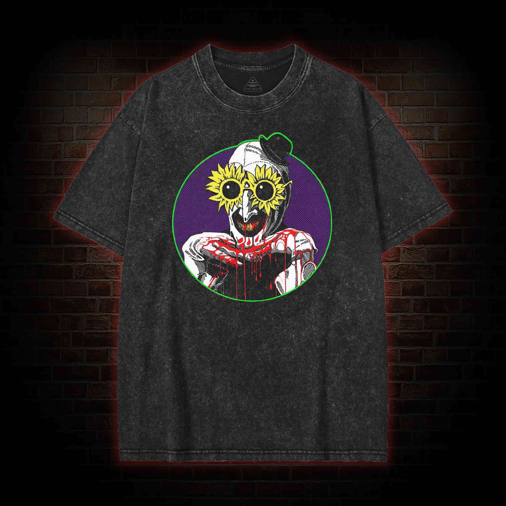 He's Silent Washed T-shirt