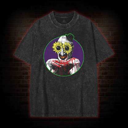 He's Silent Washed T-shirt