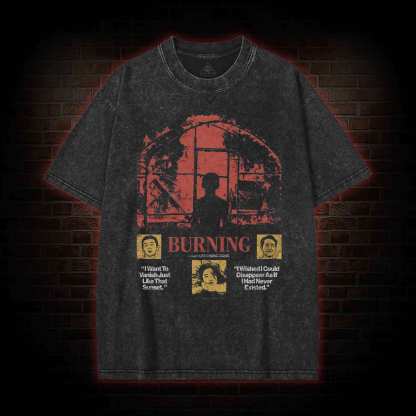 How I Wish I could Disappear Washed T-shirt