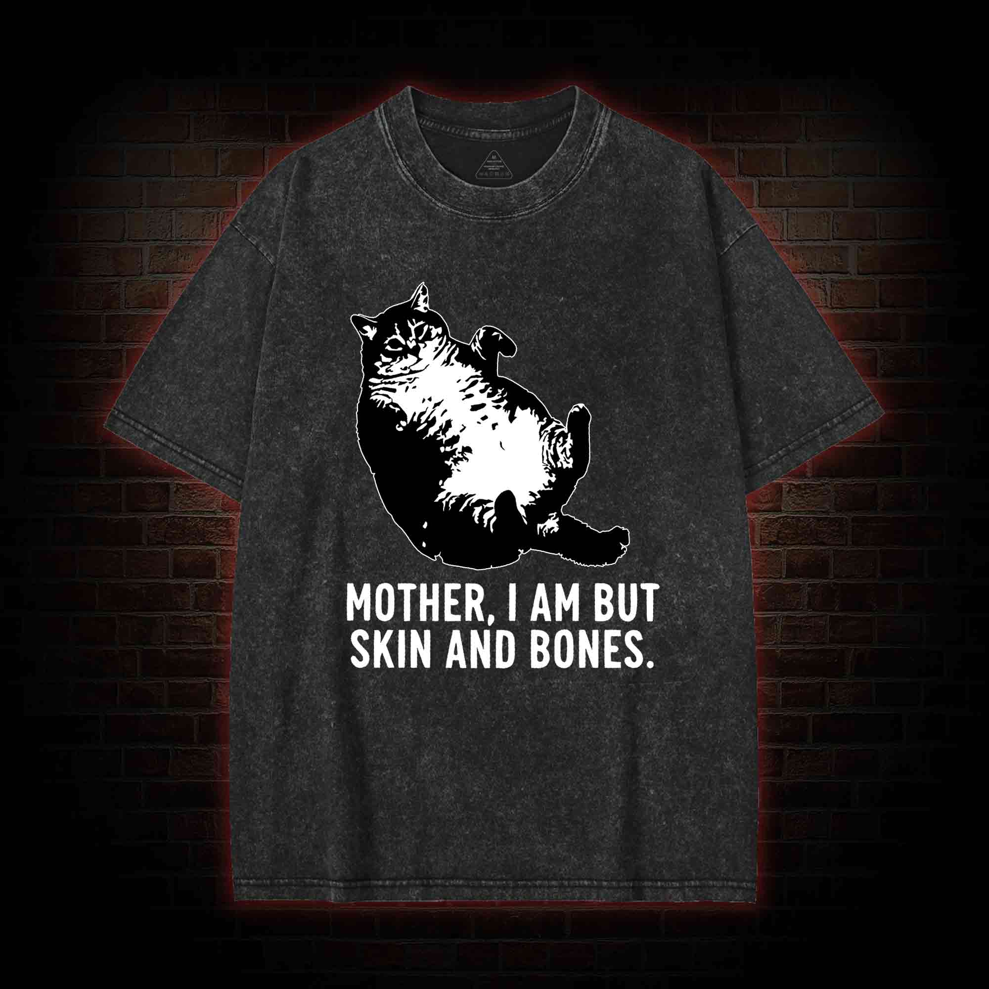 Mother I Am but Skin and Bones Washed T-shirt