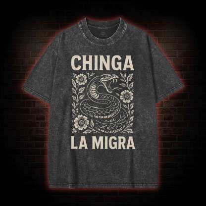 Immigrant Rights Washed T-shirt