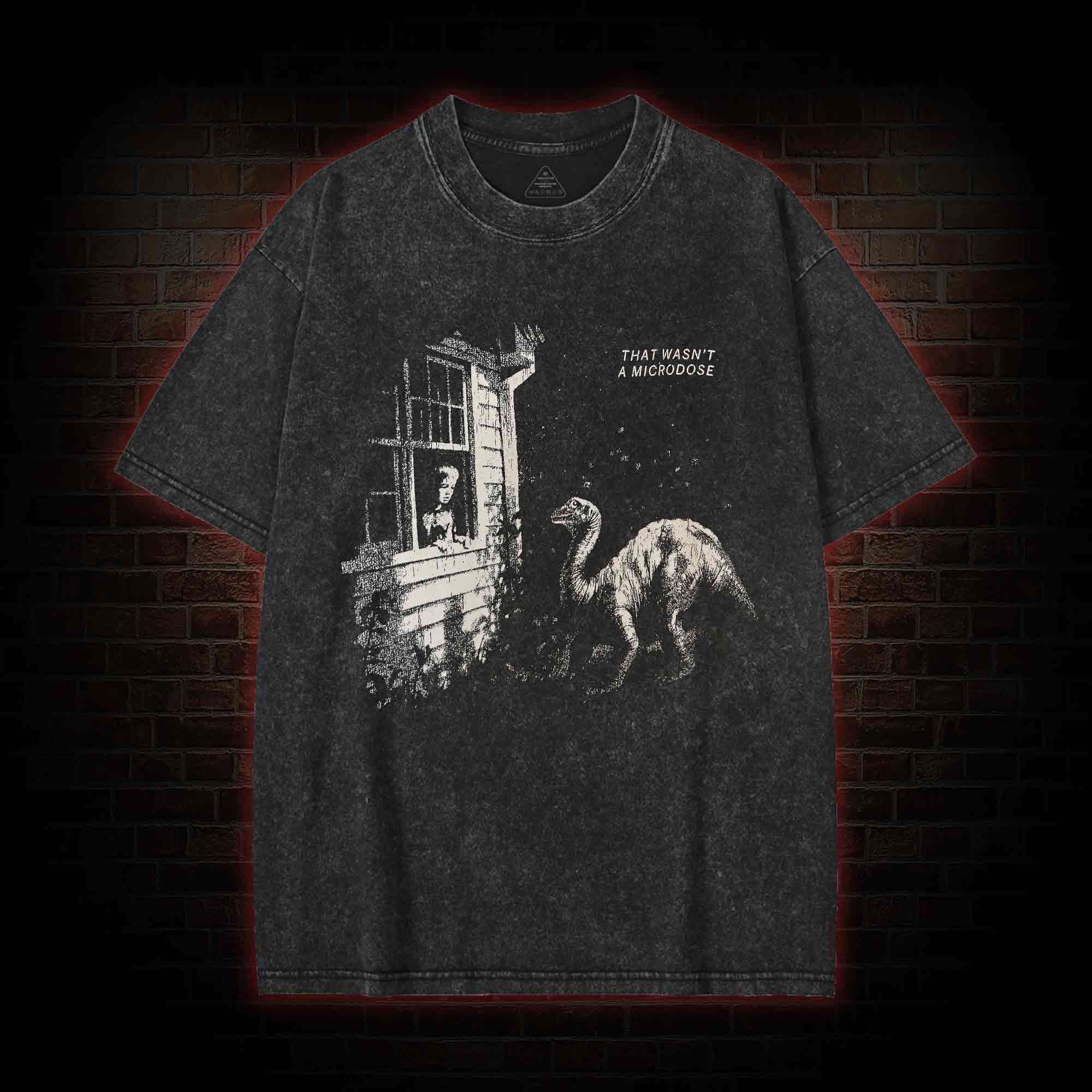 That wasn't a Microdose Dinosaur Washed T-shirt