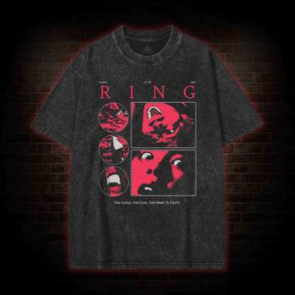 One Curse One Cure One Week to Find It Washed T-shirt