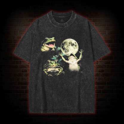Frog Moon Washed T-shirt