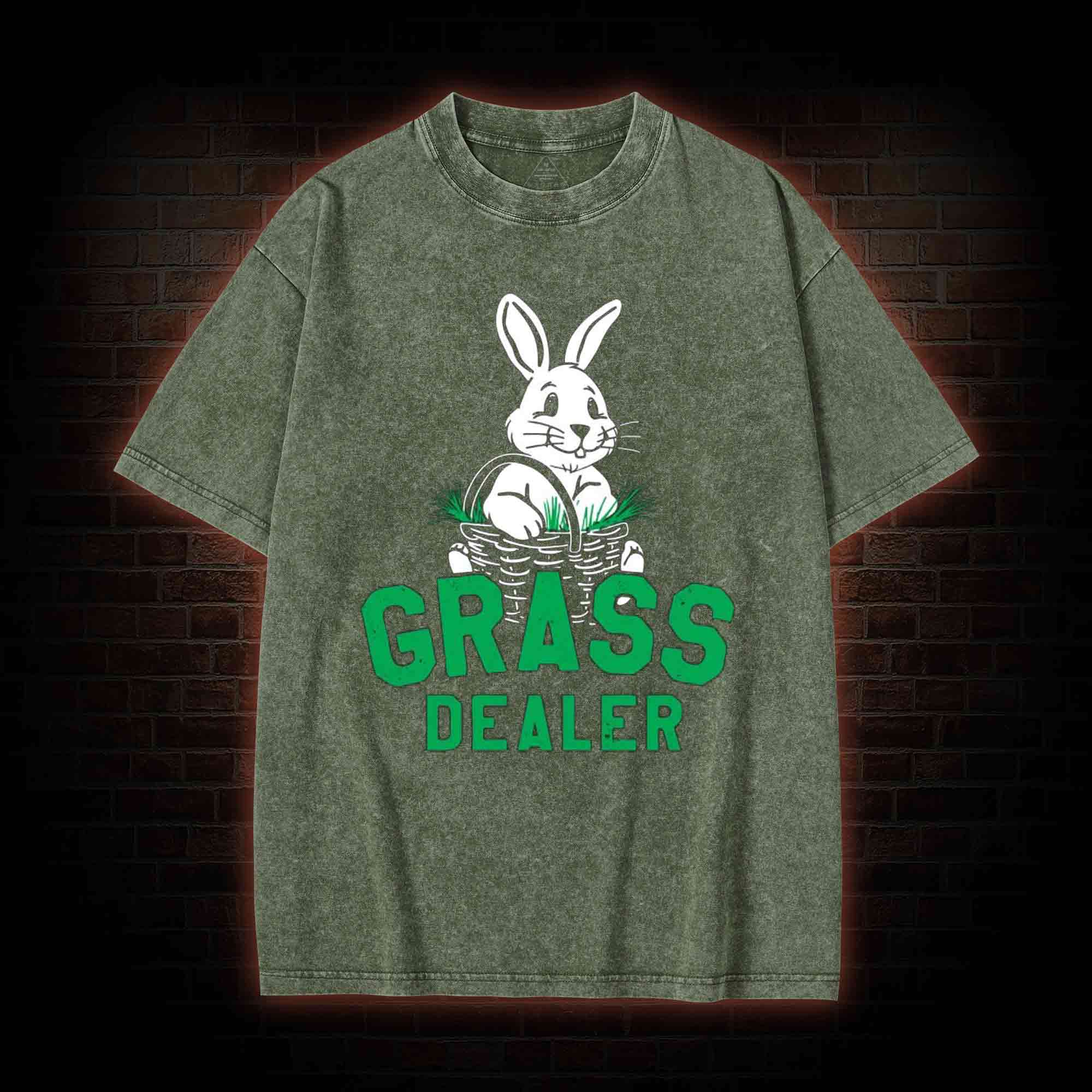 Grass Dealer Washed T-shirt