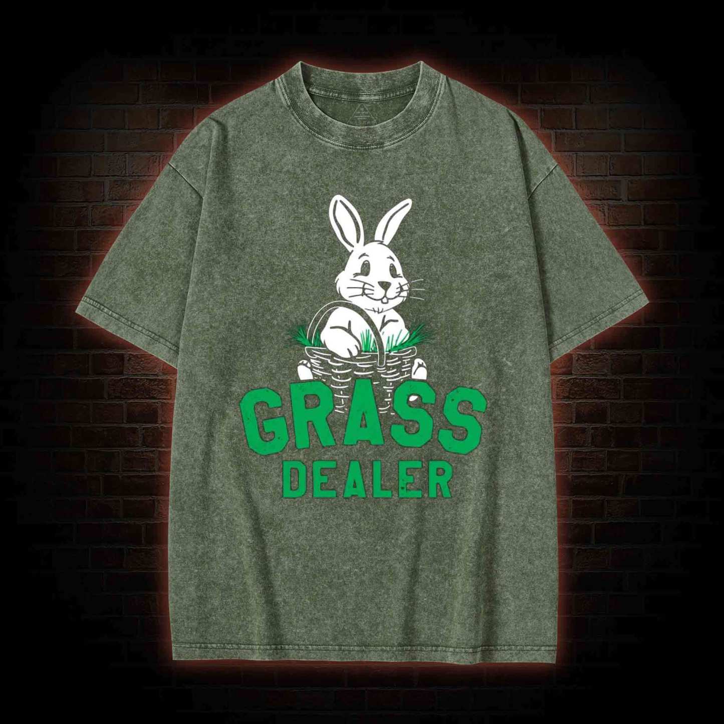 Grass Dealer Washed T-shirt