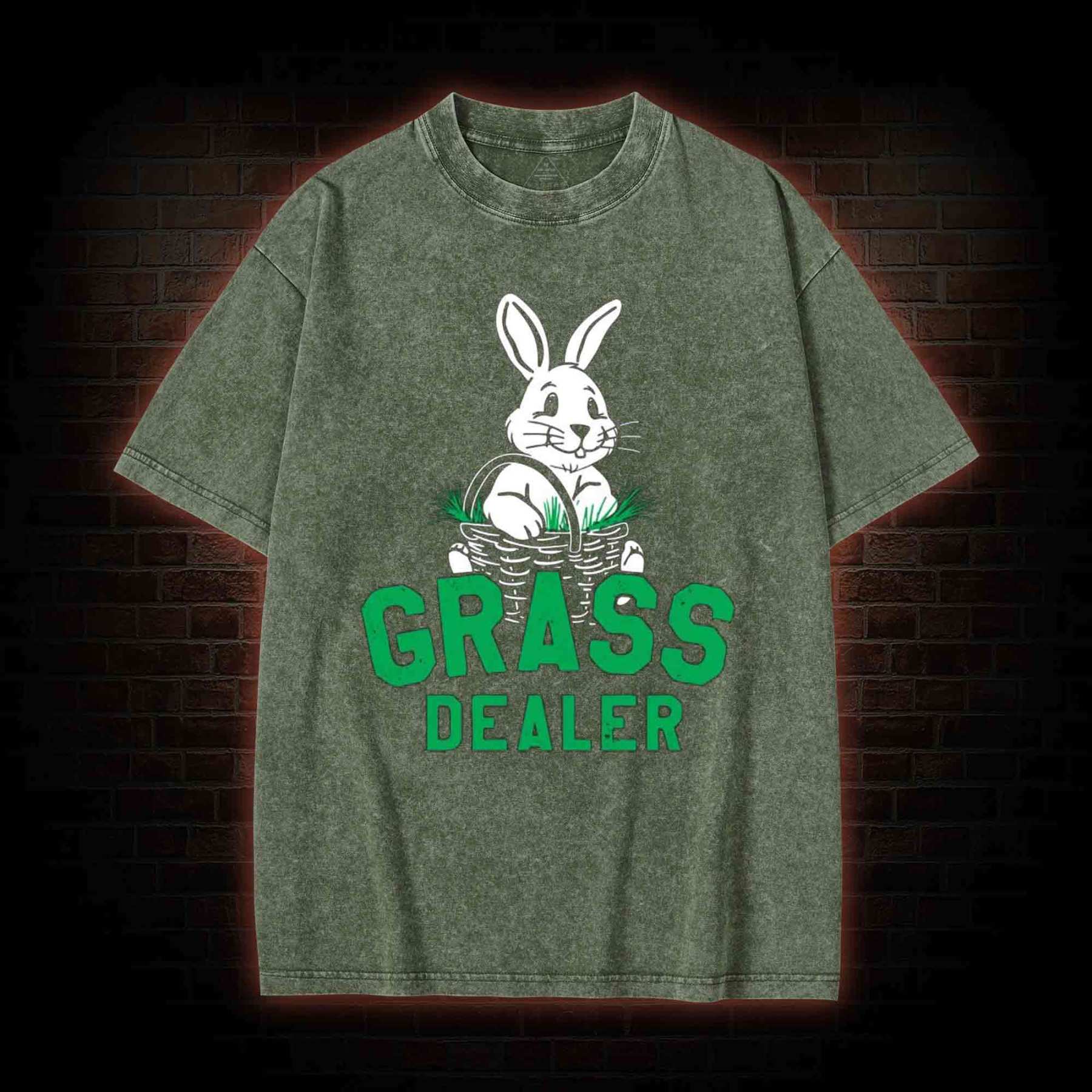 Grass Dealer Washed T-shirt
