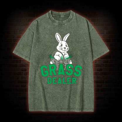 Grass Dealer Washed T-shirt