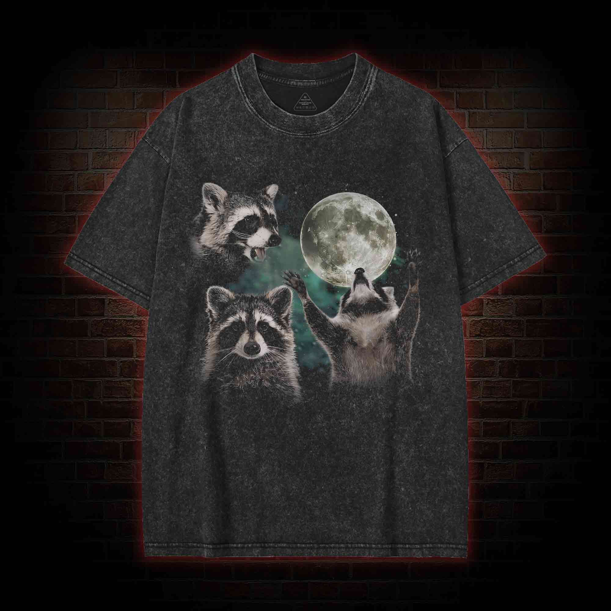Three Raccoons T-shirt