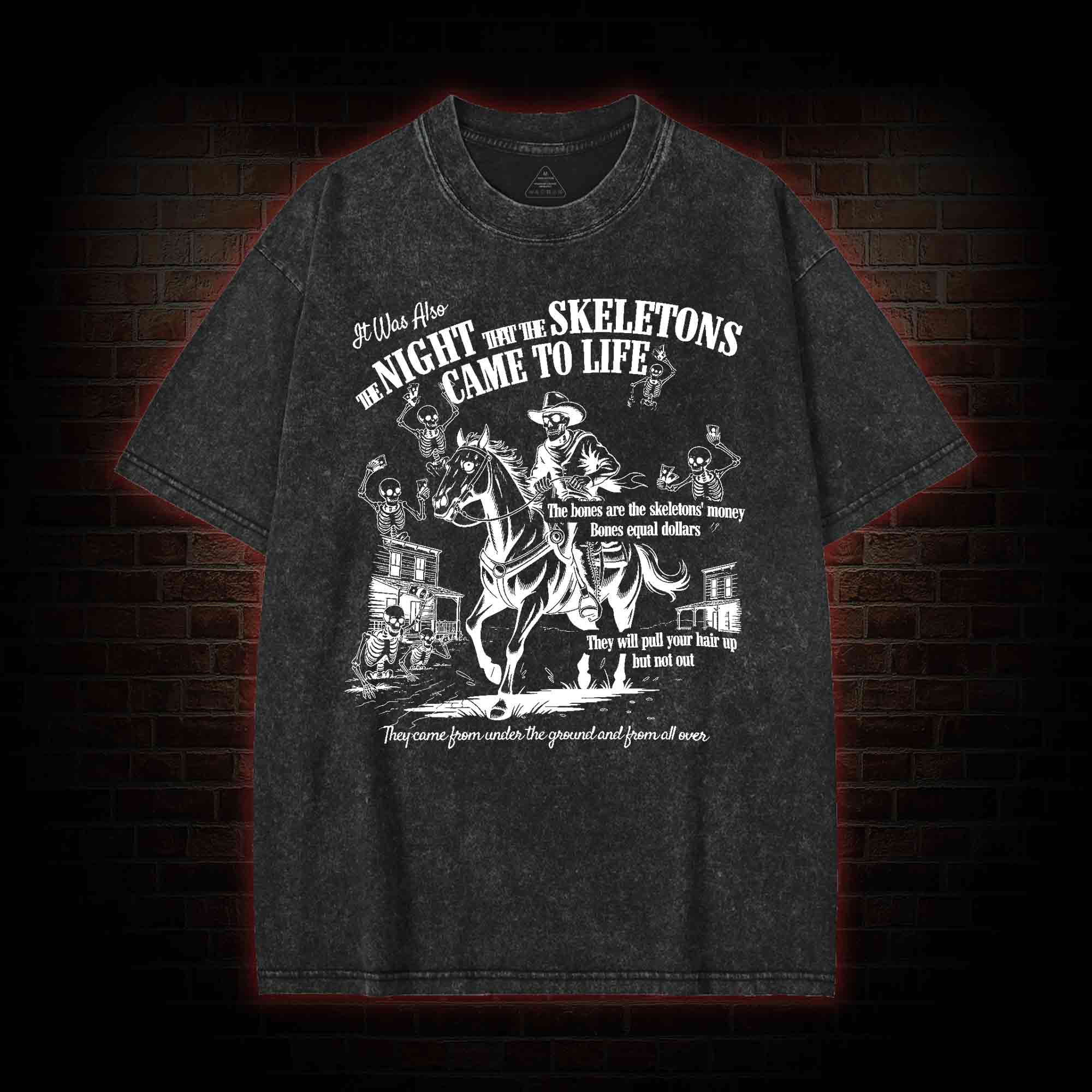 I Think You Should Leave Washed T-shirt