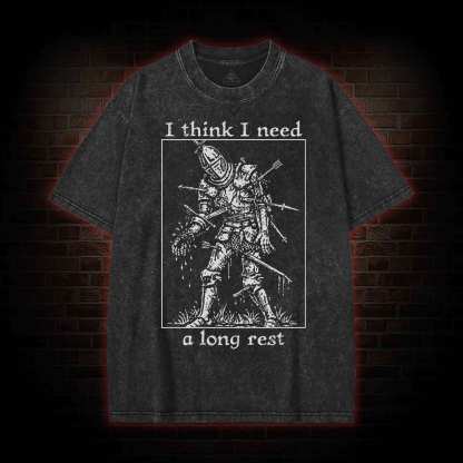 Roll the Dice to Decide Who Goes First Washed T-shirt