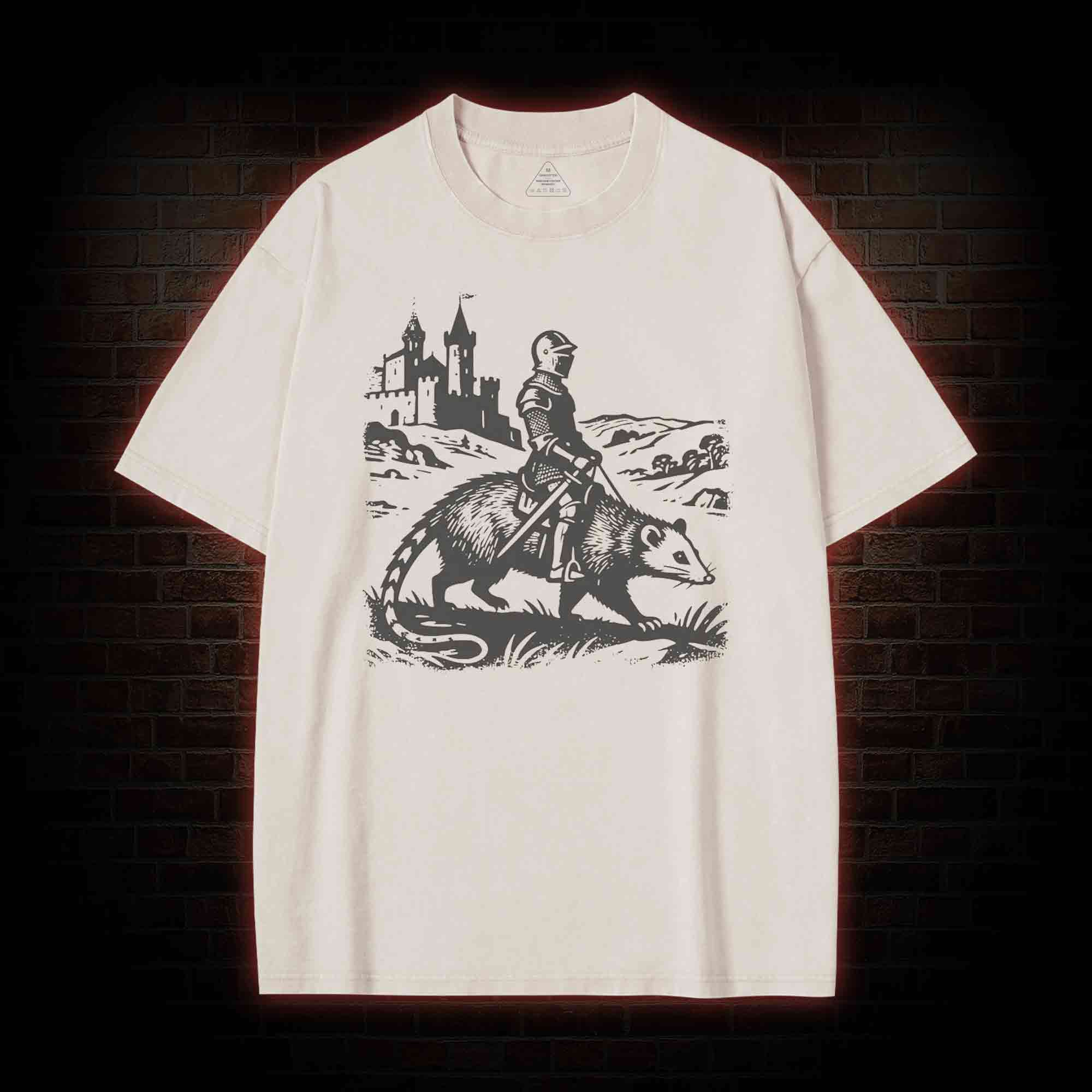 Knight Opossum Washed T-shirt