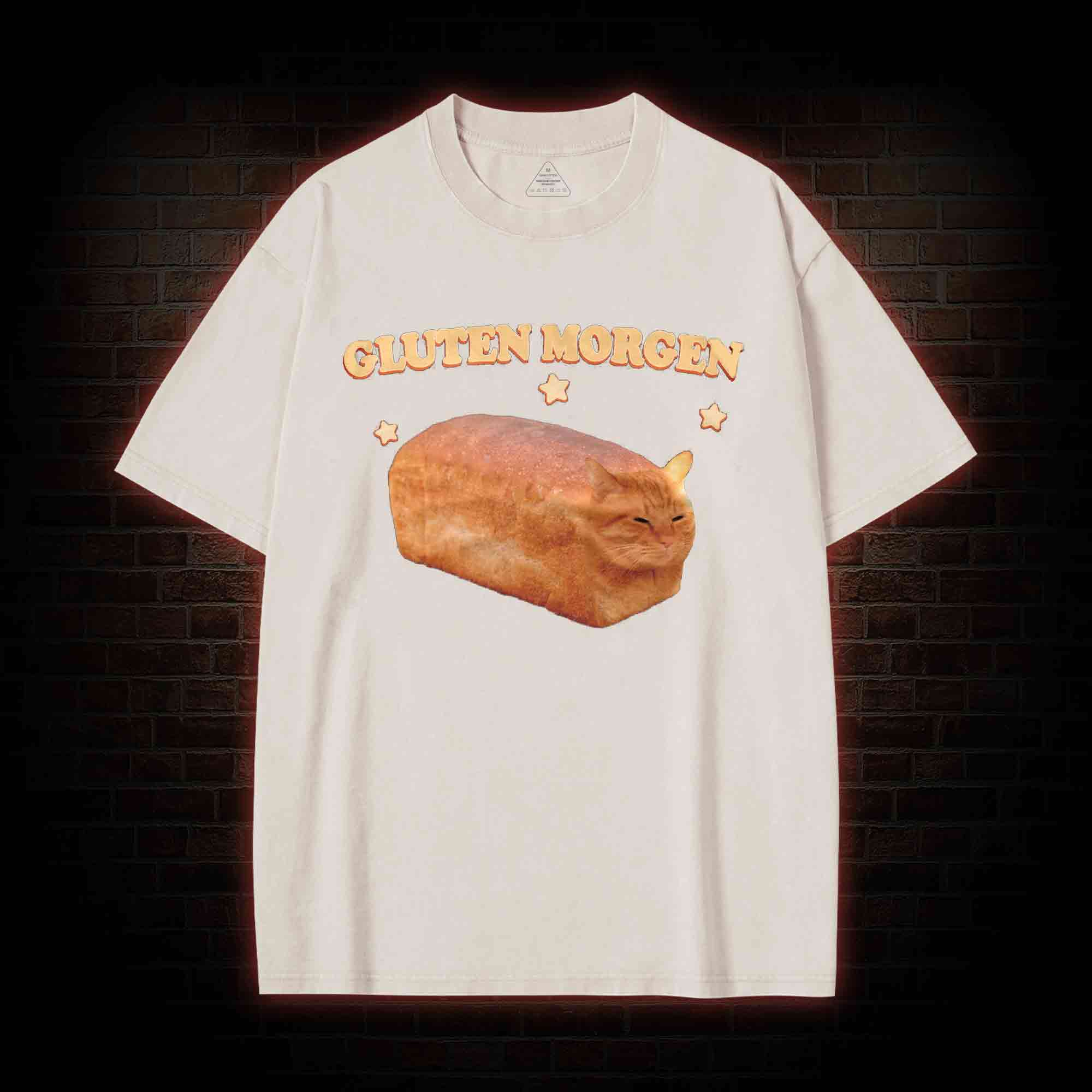 Silly Cats Washed T-shirt