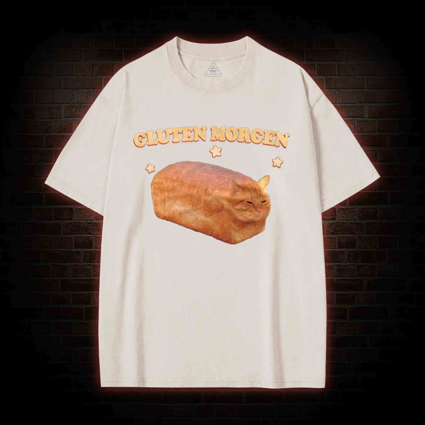 Silly Cats Washed T-shirt