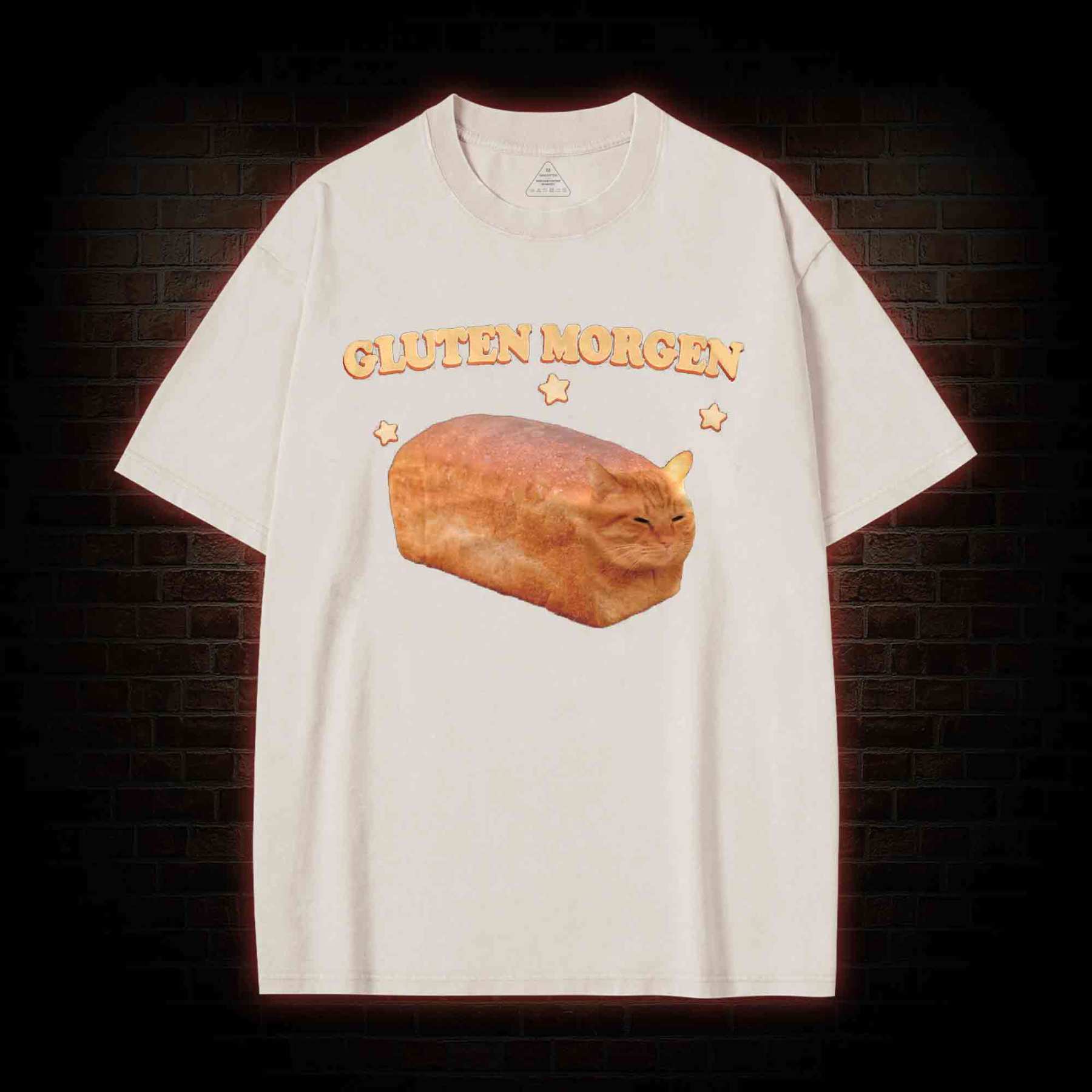 Silly Cats Washed T-shirt