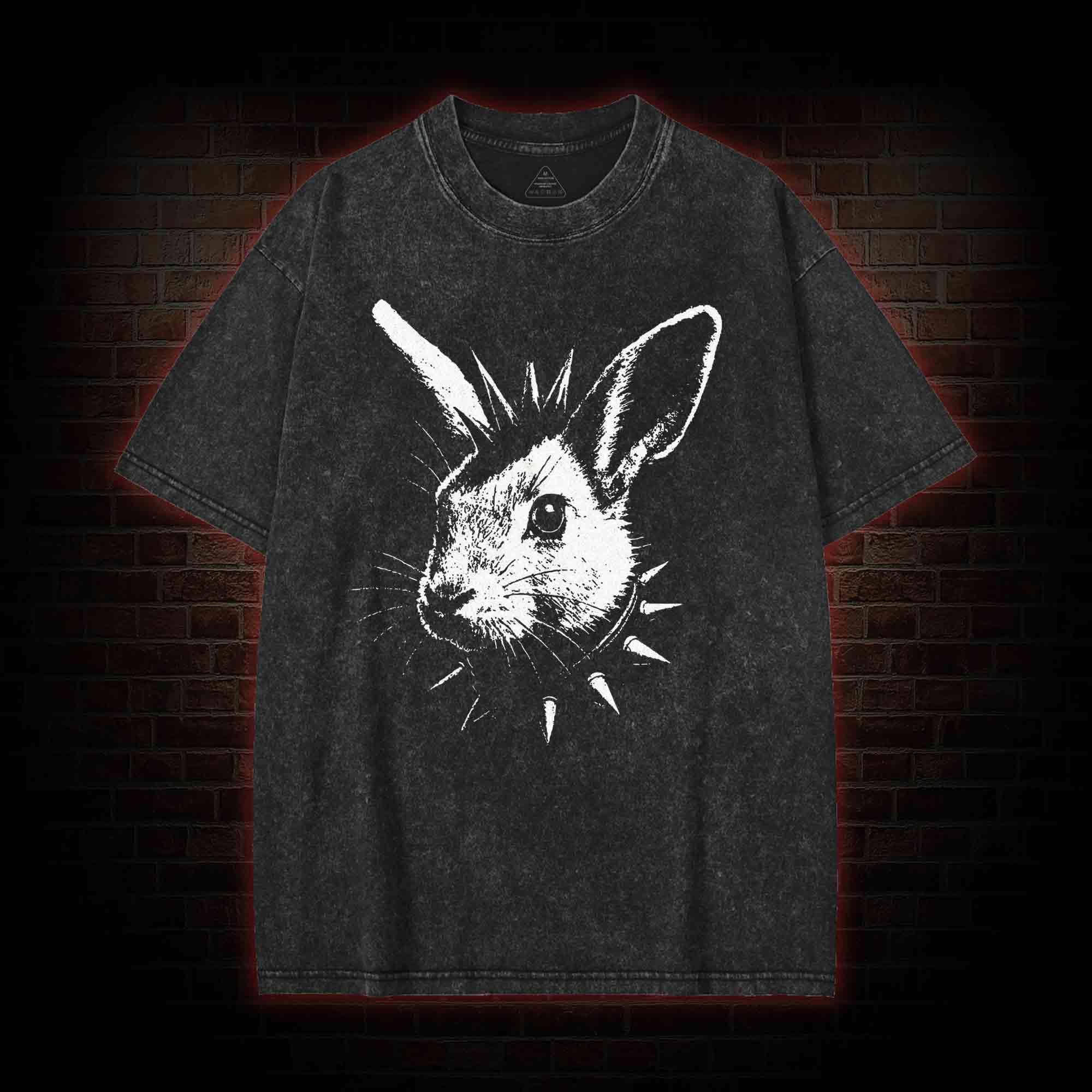 Punk Bunny Washed T-shirt