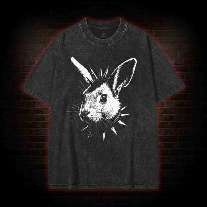 Punk Bunny Washed T-shirt