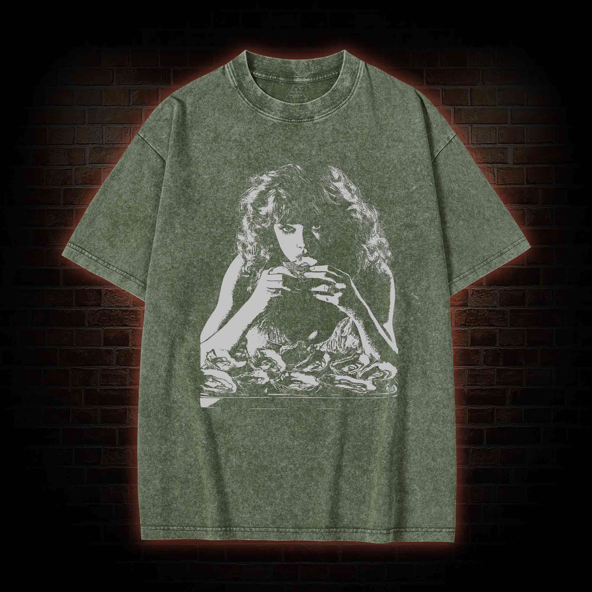 Eat What Washed T-shirt