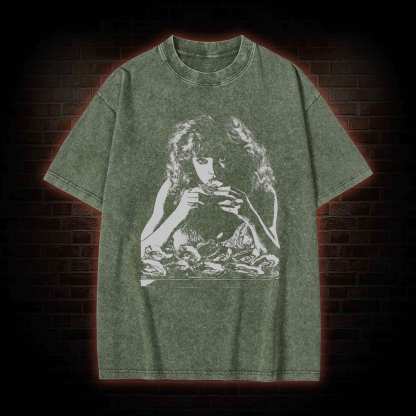 Eat What Washed T-shirt