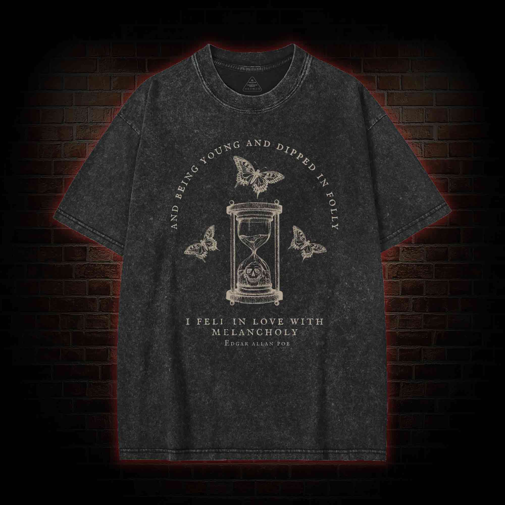 I Fell in Love with Melancholy Washed T-shirt