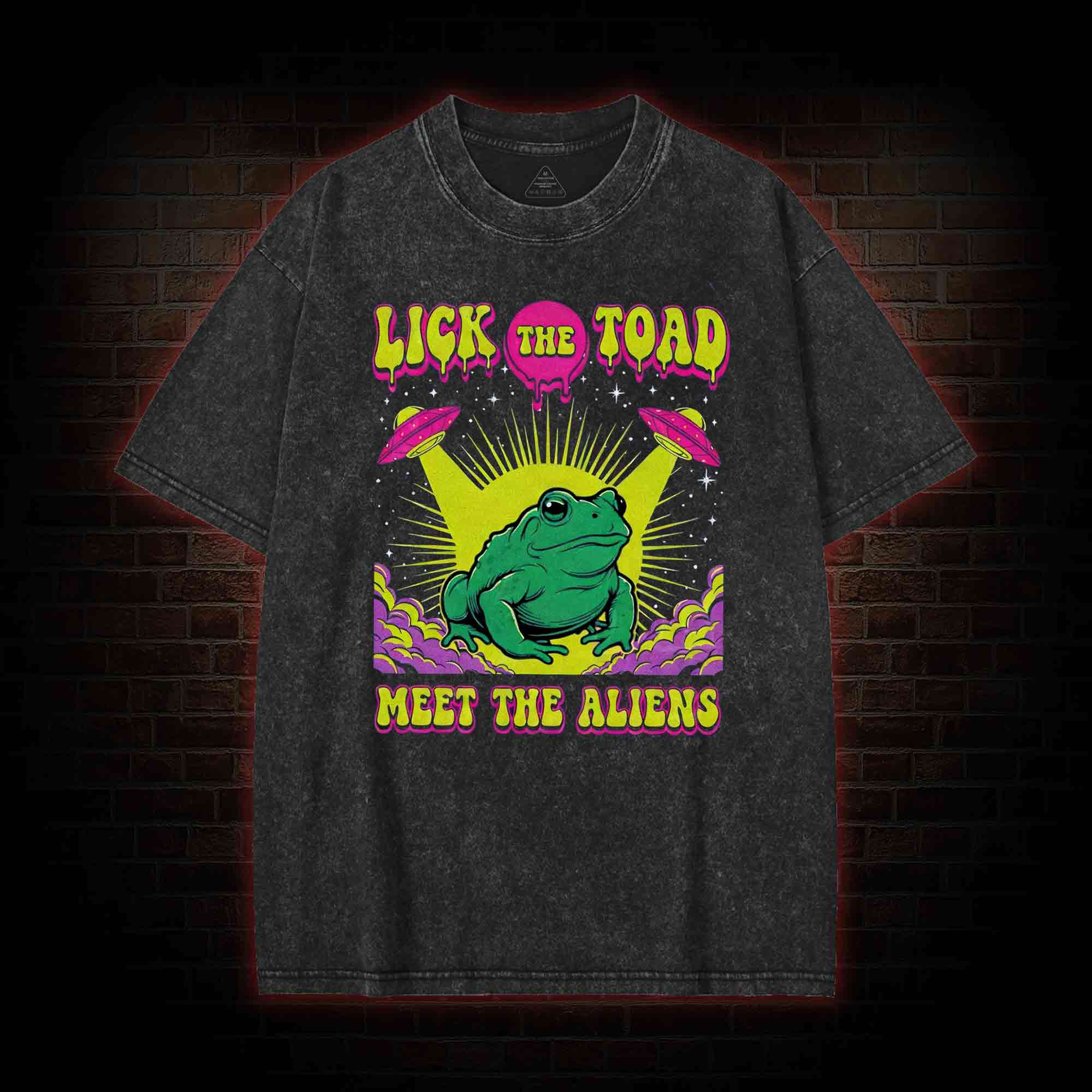 Lick the Toad Washed T-shirt