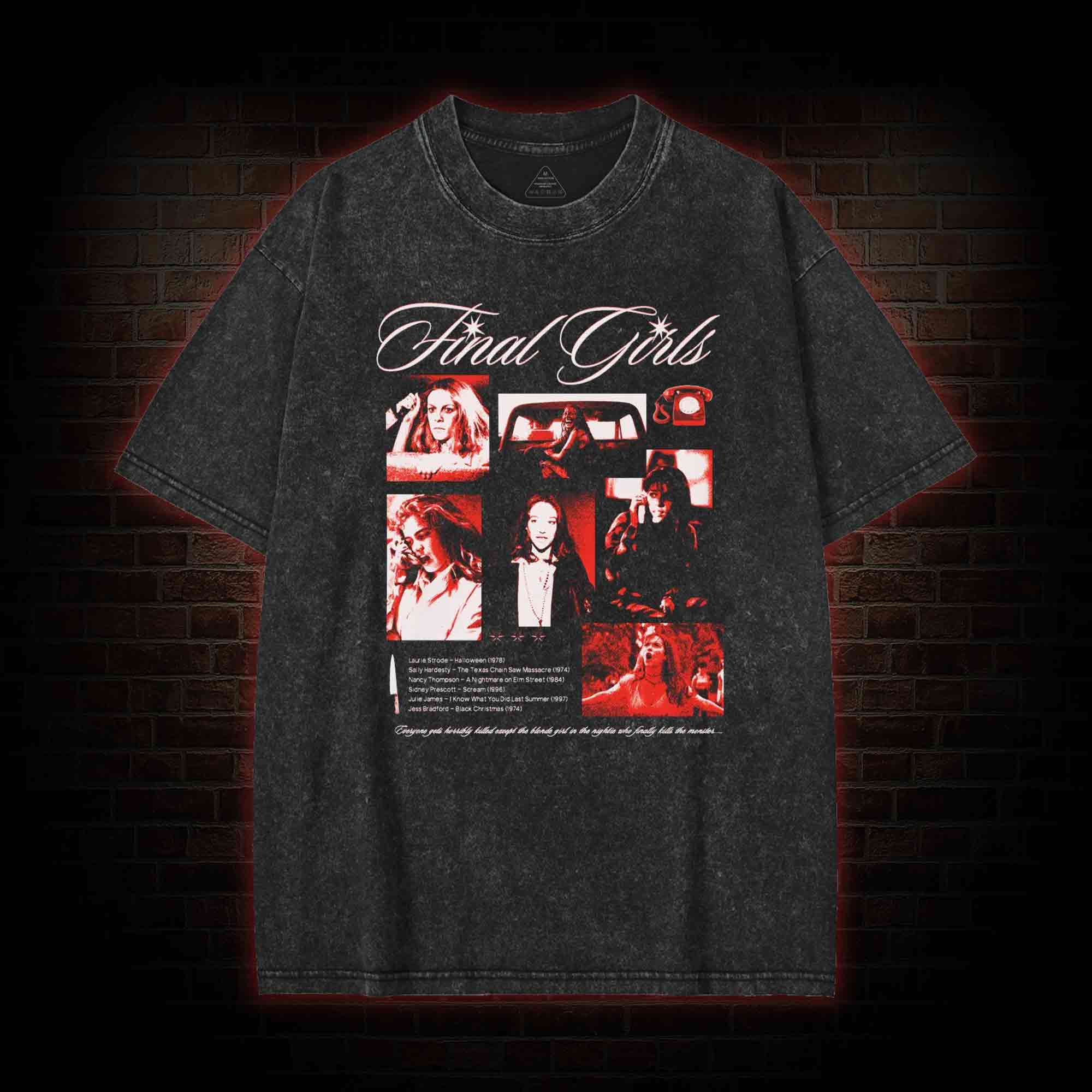 Final Girls Washed T-shirt